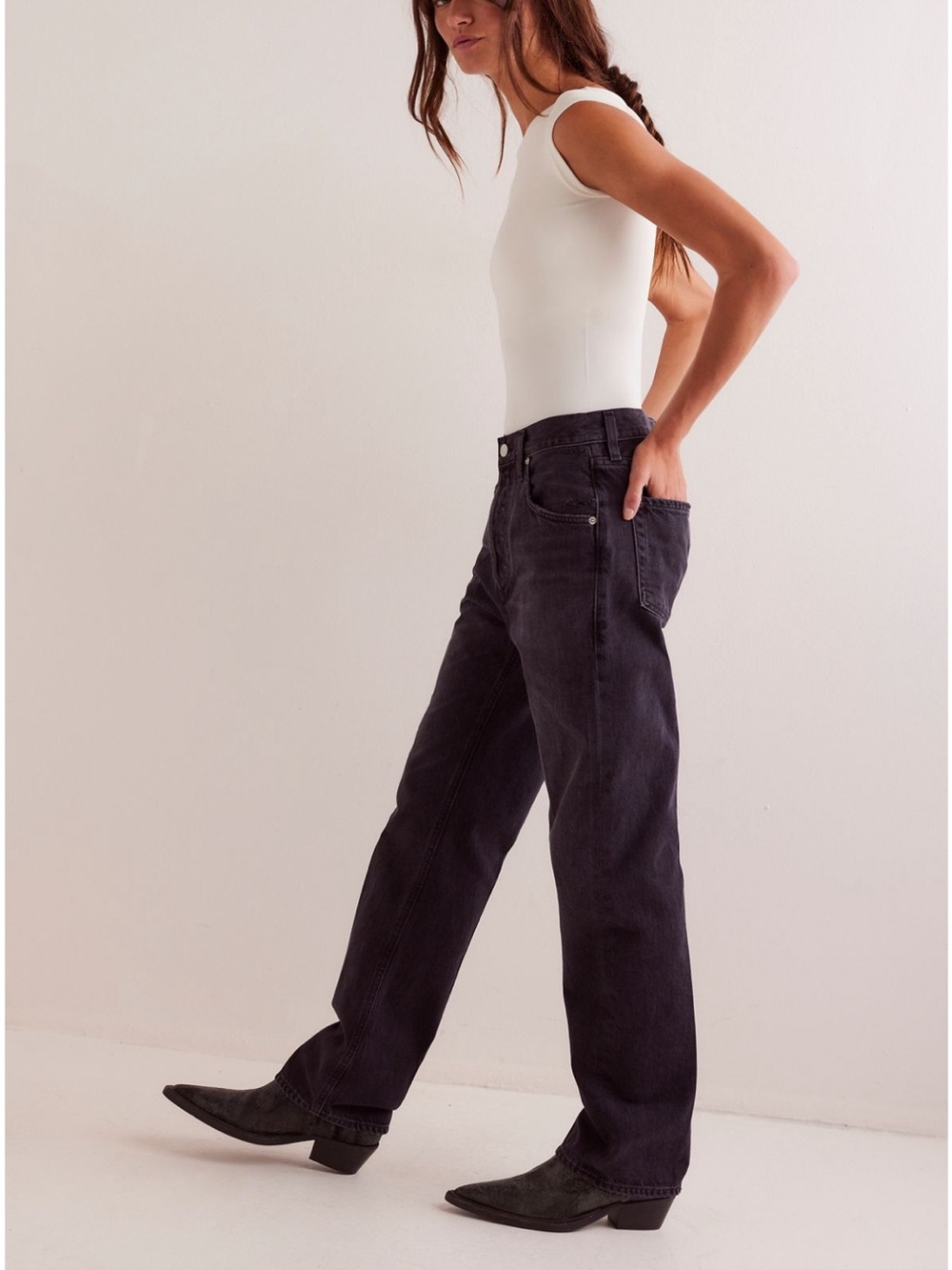 Citizens of Humanity Barretta Relaxed Straight Jeans size 26